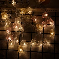 romantic instagram style girl heart string light bedroom dormitory decoration hanging twinkle star lamp string for wedding party