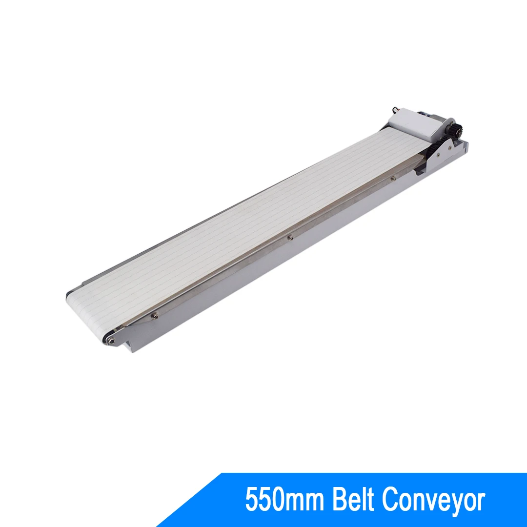 

550mm Mini Conveyor Metal Frame Linear Speed 20mm/s for Vending Machine