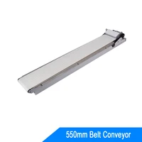 550mm mini conveyor metal frame linear speed 20mms for vending machine