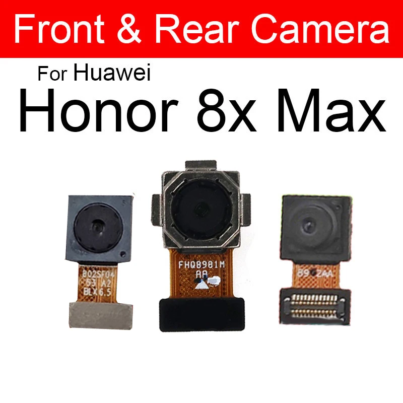 

Rear Main Camera For Huawei Honor 8 Pro Lite 8X Max Back Big Camera Facing Small Camera Flex Cable Ribbon Repair Replacement