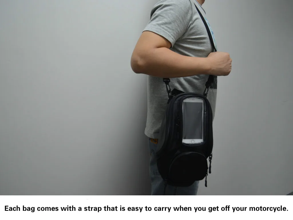 Запчасти для мотоциклов универсальная емкость сумка экрана легко переносится на