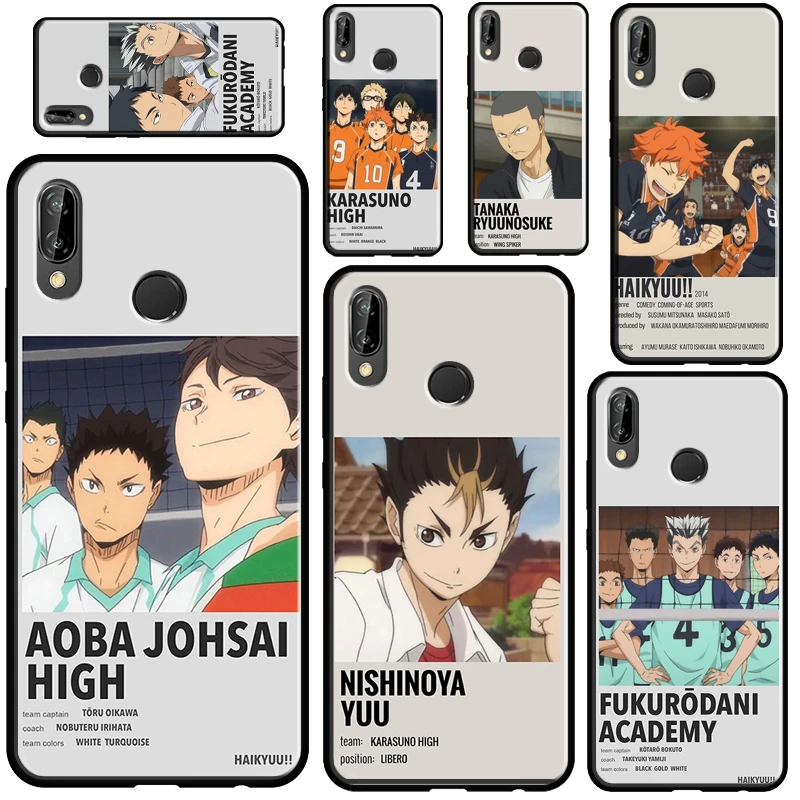 

Anime Haikyuu Love Volleyball For Huawei Nova 5T Mate 20 Lite P Smart 2019 2021 Case For Huawei P30 P40 Lite P10 P20 Pro