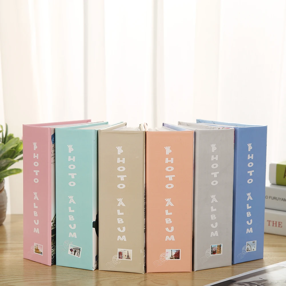 6 дюймов 100 страниц фото альбом карта книга чехол бумага для скрапбукинга детей