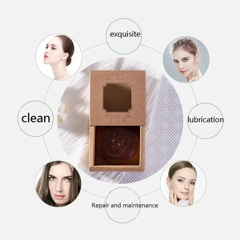 Натуральный ручной работы из сандалового дерева мыло для ароматерапии уход за