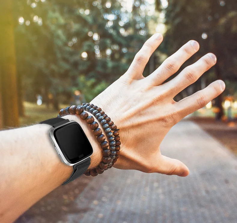 Миланская петля браслет из нержавеющей стали спортивный ремешок для Apple Watch5 4 3 2 1