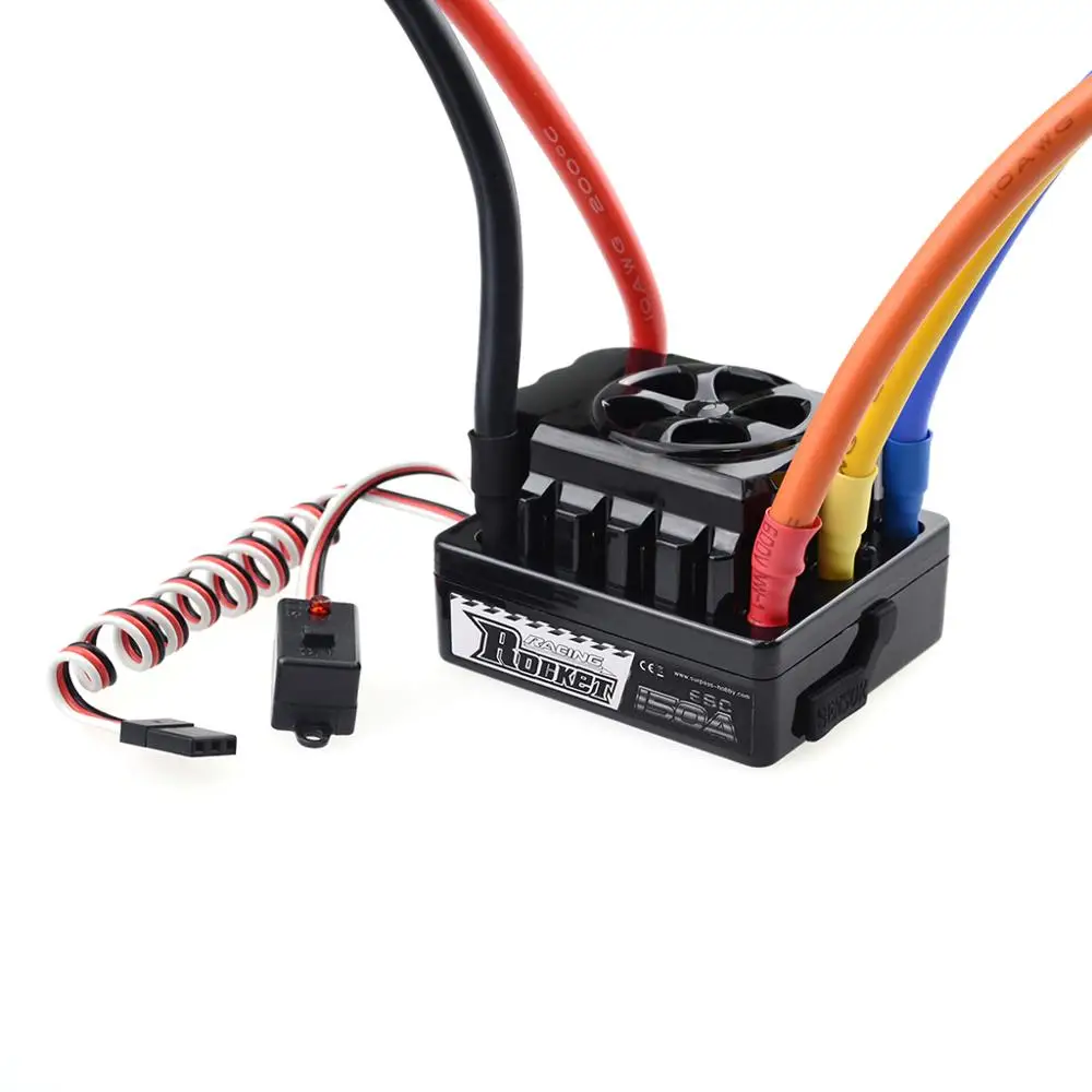 Rocket Beast 150A бесщеточный сенсорный ESC электрический регулятор скорости 6 8 4 в/3A BEC для