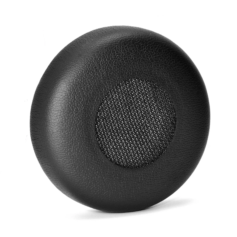 

1Pair Leather Cushion Cover Compatible with -Jabra Evolve 20 20se 30 30II 40 Fashion Pads Cover Earpads Sponge Soft HCCY