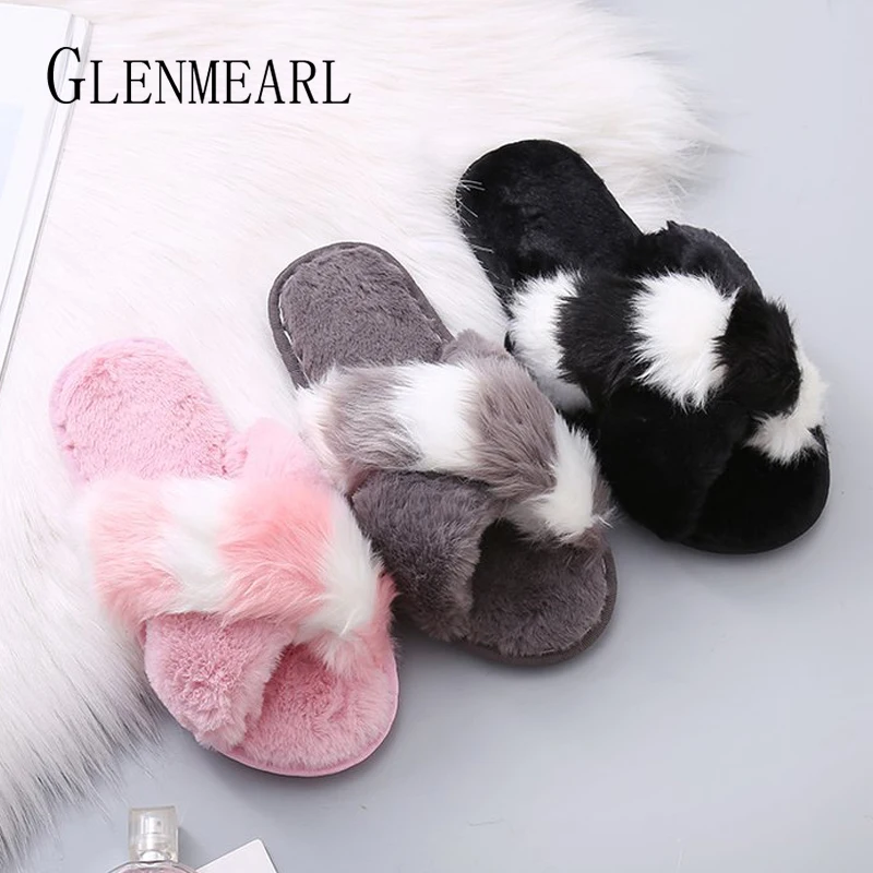 Женские тапочки Домашняя обувь Удобные домашние Нескользящие мягкие зимние