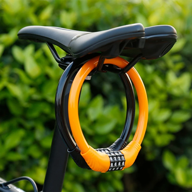 Fietsslot Vier Digit кодовый замок анти диефсталь горный велосипед слот Fiets аксессуары