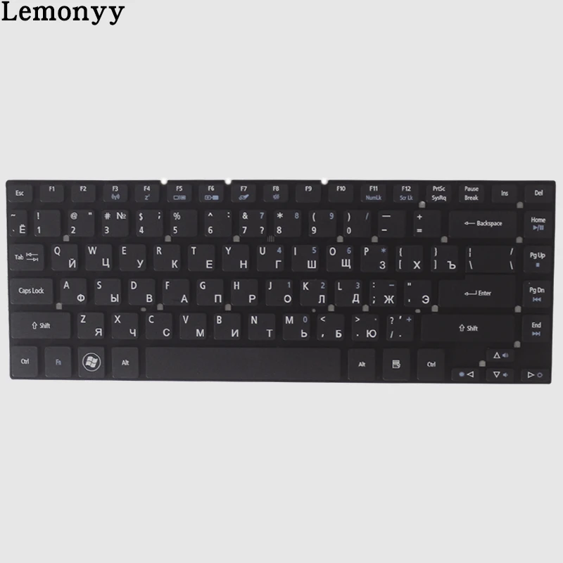 Новая русская клавиатура для acer Aspire ES1-421 ES1-431 ES1-520 ES1-521 ES1-522 ру черный Клавиатура