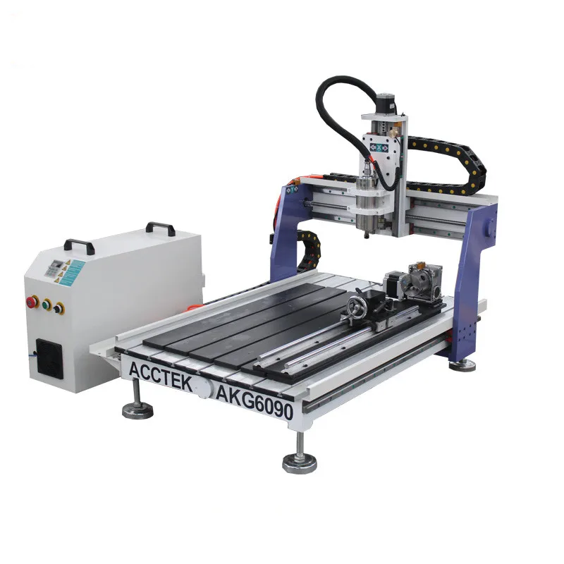 

Desktop CNC Router 6090 6012 with Rotary Attachment