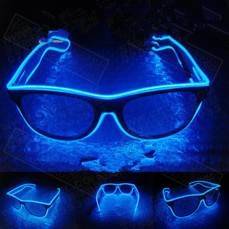 Мигающие очки провод светодиодный светящиеся вечерние поставки светильник ing