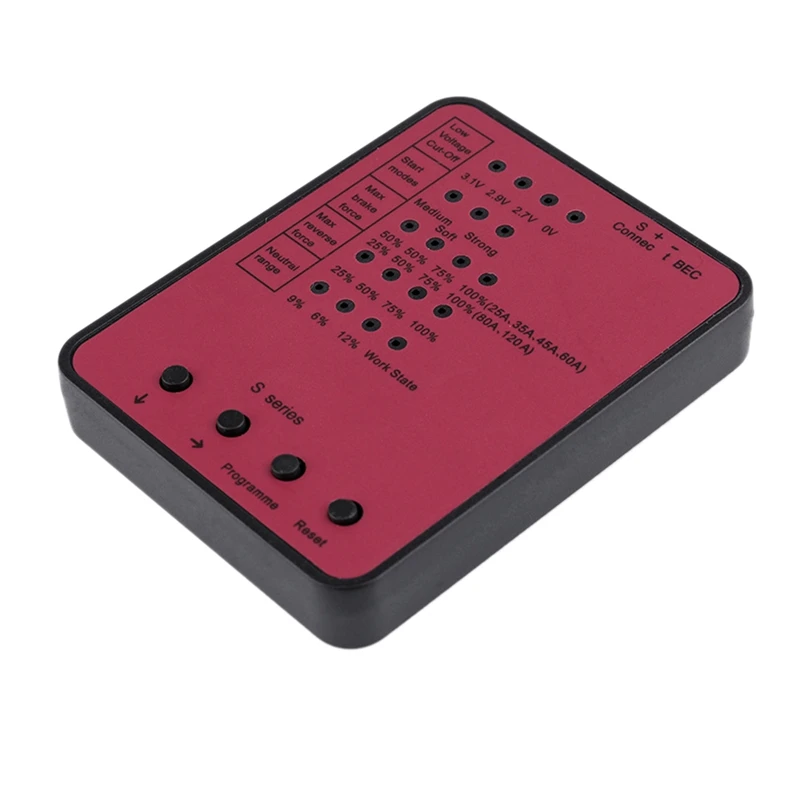 Программирующая карта для 45A/120A Rc автомобиля Esc Бесщеточный электронный