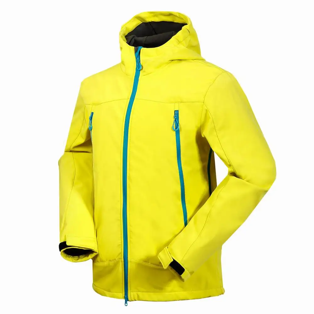 

New Men's Outdoor Hiking Camping Casual Sports Hooded Jacket Windbreaker Soft Shell Clothing 1651