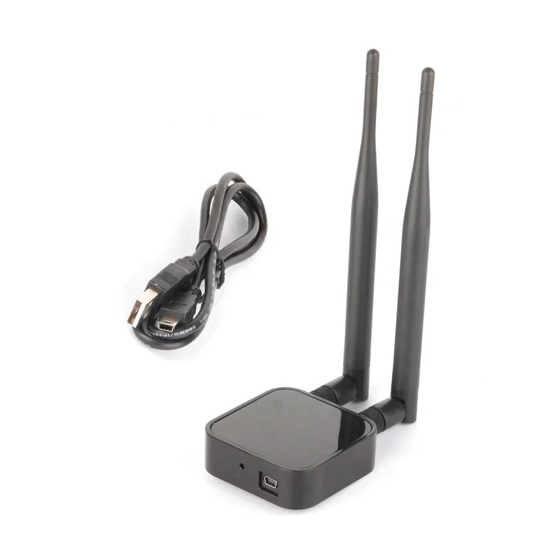 Карта беспроводной сети с чипсетом RT3572 5G Wi-Fi с приемопередатчиком и 2 антеннами для Windows/8/10/Kali Linux.