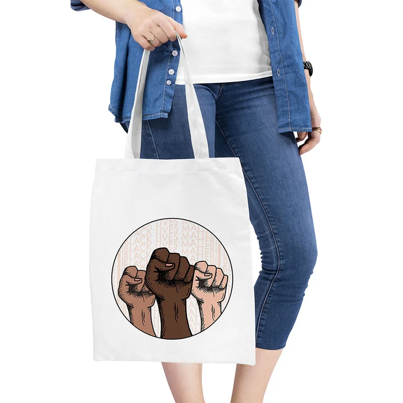 

Холщовая Сумка для покупок для женщин, Студенческая тканевая сумка на ремне для книг, Женская эко-сумка-тоут, многоразовые мешки для покупки...