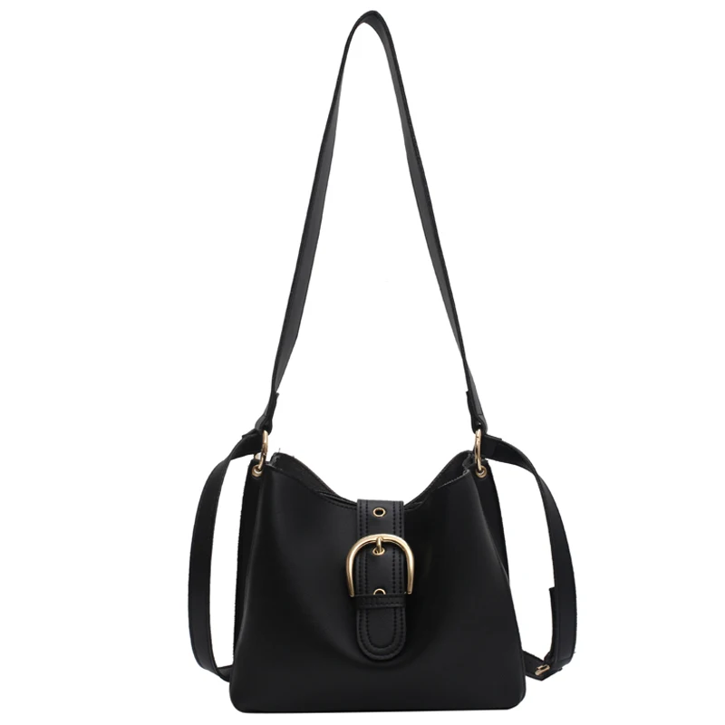 

Vintage Tote Bucket Bag 2020 Fashion New High Quality Genuine Leather Women's Designer Handbag Travel Shoulder Messenger Bag