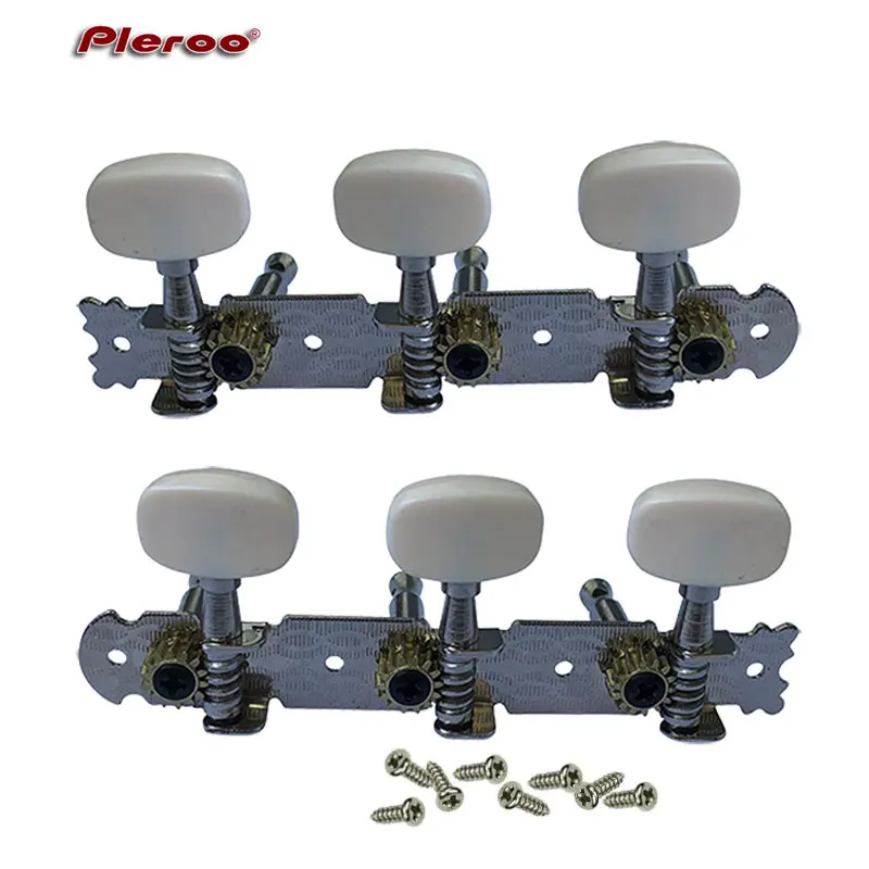 1 компл. G322 Классическая струнная настройка колышки машинные головки тюнеры Запчасти для ключа для гитары и подходит для 30-дюймовой акустической гитары