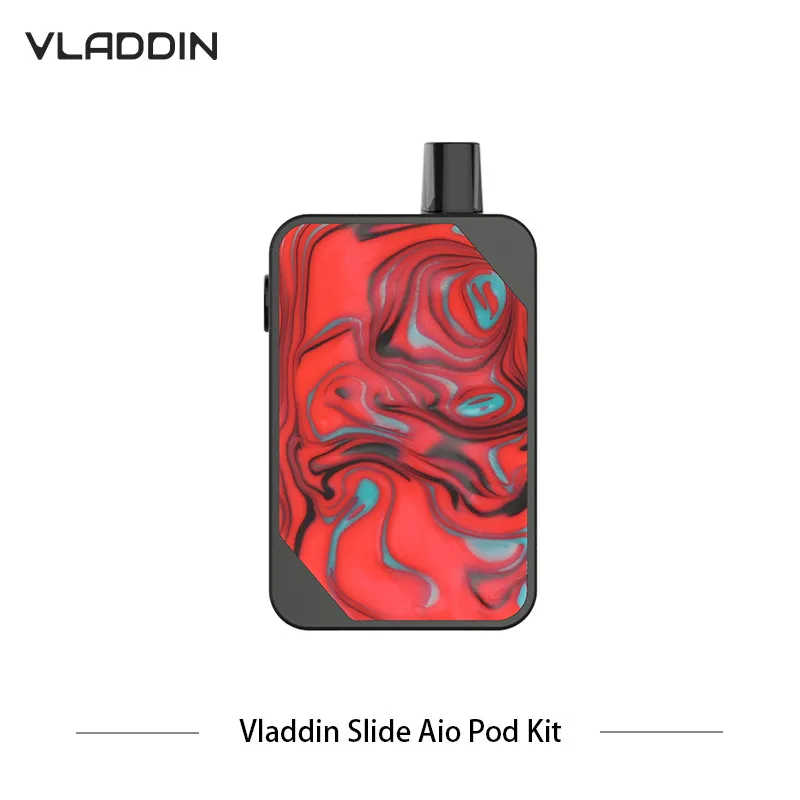 Оригинальный набор Vladdin Slide Aio Pod аккумулятор 1000 мА/ч емкость 2 мл со сменными