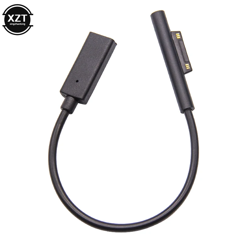 0,2 м 15 в 3 А usb type-C источник питания для microsoft Surface Pro 4 5 6 Go PD Кабель-адаптер для зарядки DC Шнур для быстрой зарядки планшета