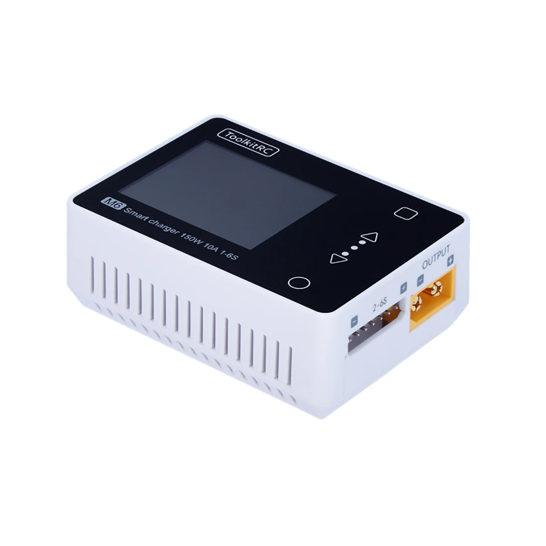 

ToolkitRC M6 RC Battery Balance Charger 150W 10A DC Output Mini for 2-6S Lipo LiHV Life Lion NiMh Pb Cell Checker Servo Tester