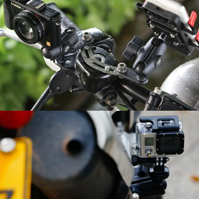 9 4 см двойная розетка для 1 дюймовых шариковых баз совместимых с экшн-камерой Gopro