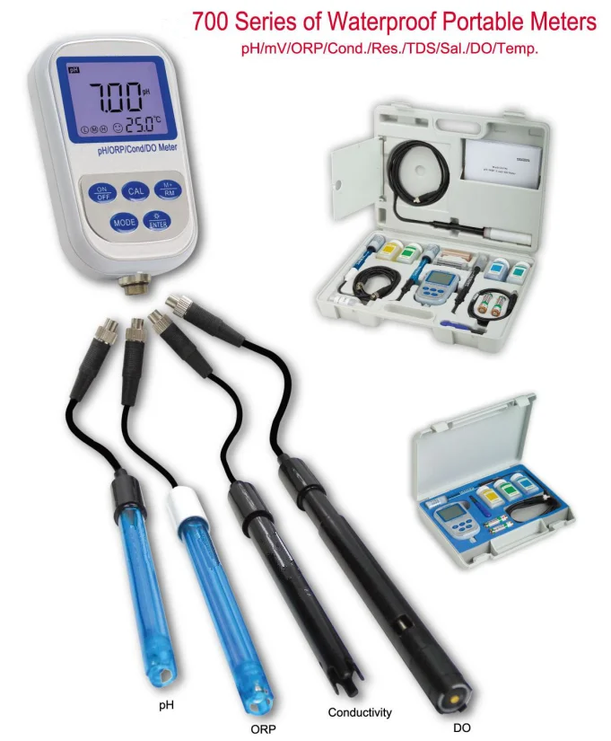 

BQSX-751 Water Proof pH/ORP/Conductivity/TDS/Salt/Temp Meter