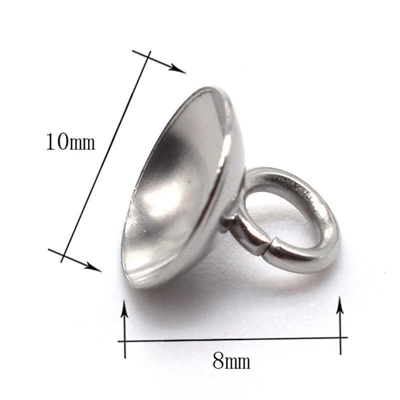 Бусина-Шарм из нержавеющей стали 100 шт./лот 316 мм | Украшения и аксессуары