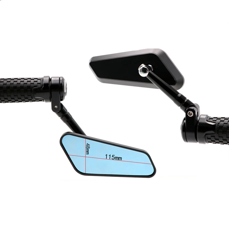 

Motorcycle Modified Handlebar Mirror Handlebar Rearview Mirror Reflector Rearview Mirror for Kawasaki Z400 Z900 Z1000 Z800