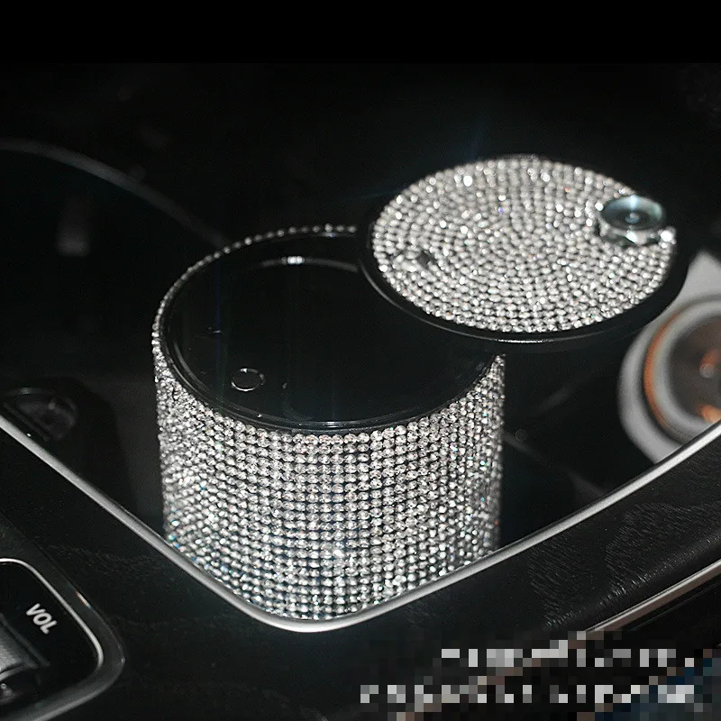Rhinestone Diamond Lady пепельница для сигарет автомобиля женщин авто аксессуары интерьера
