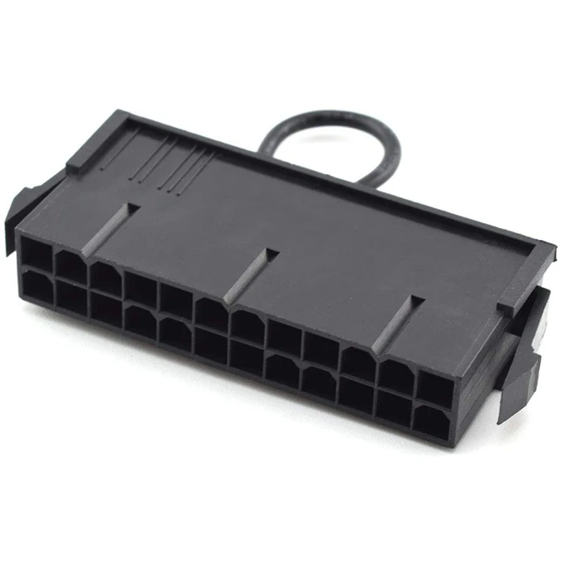 10 PCS ATX PSU 24Pin Power Supply Jumper Starter Jack Adapter Connector for Server BTC Miner Machine | PC Hardware Cables &amp Adapters