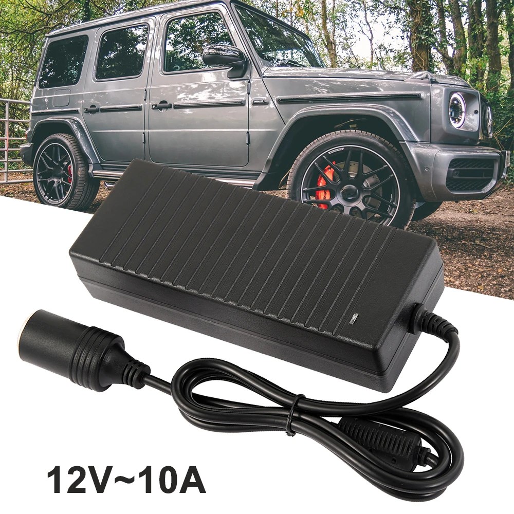 

Преобразователь переменного тока 110-220 В в постоянный ток 12 В для автомобильного прикуривателя, преобразователь с вилкой европейского станд...