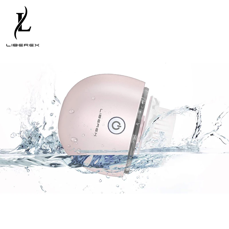 Liberex яйцо колебание Очищающая щетка для лица с питанием устройства очистки 3