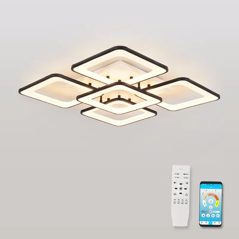 Современный светодиодный Люстра Освещение приспособление для Гостиная