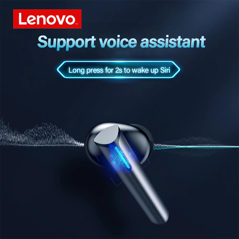 Игровая bluetooth-гарнитура Lenovo xg02 tws с низкой задержкой беспроводные наушники