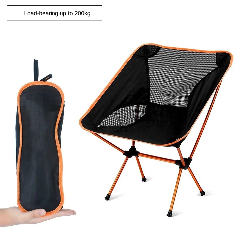

Travel Folding Chair Ultralight High Quality Outdoor Portable Camping Chair Beach Hiking Picnic Seat Fishing Tools Chair