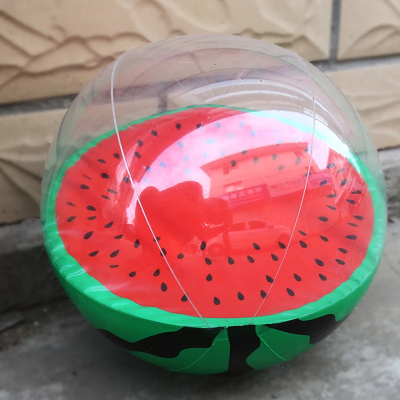 Креативные надувные шары имитация арбуза резиновые пляжные игрушки для бассейна