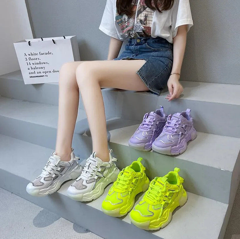 

Кроссовки женские на платформе, 2021