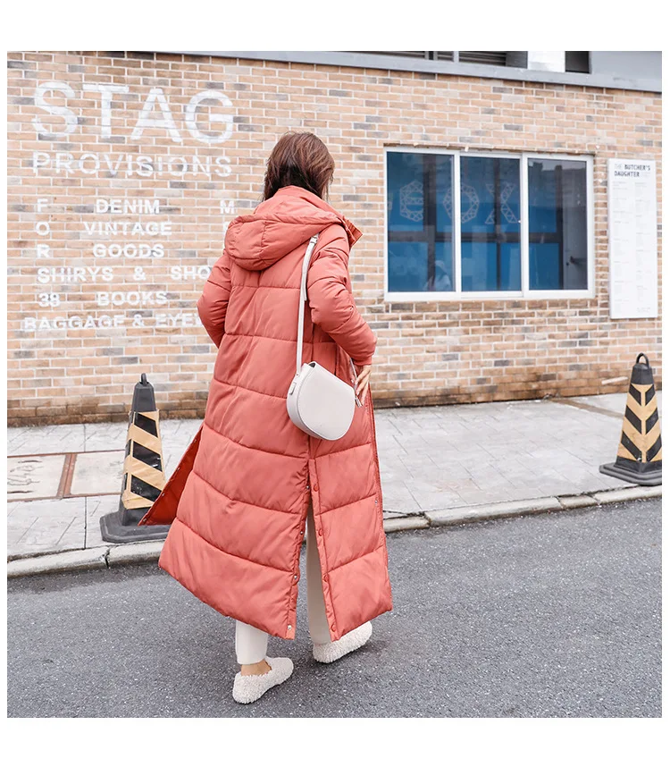 Hot sale Down parka Winter Korean version of mid-long East Gate bread and cotton-padded clothing anti-season coat 913