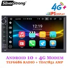 SilverStrong, Android 10,0, 4G автомобильный DVD, 2din универсальный, IPS Автомобильный GPS радио, магнитофон навигация, опция DSP, Carplay