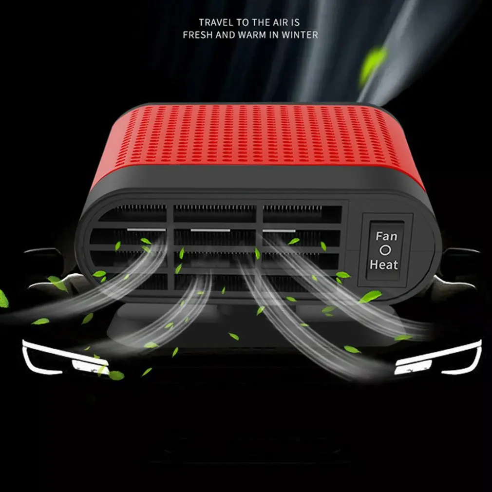 6427 Heater 12V Car Heaters Purifying Demisters 360-degree Rotation Defog Purify Air | Бытовая техника