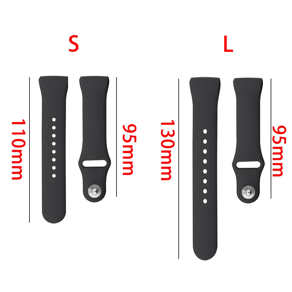 1 шт. яркие силиконовые часы, браслет, ремешок, сменные браслеты для Fitbit Charge 3, аксессуары для умных часов