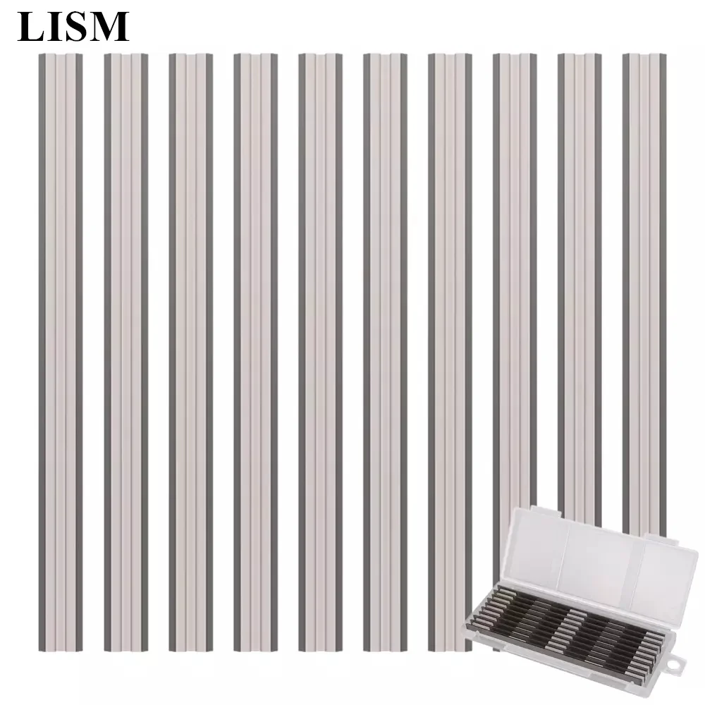 Строгальный нож LISM 82 мм для резки мягких и твердых пород древесины детали