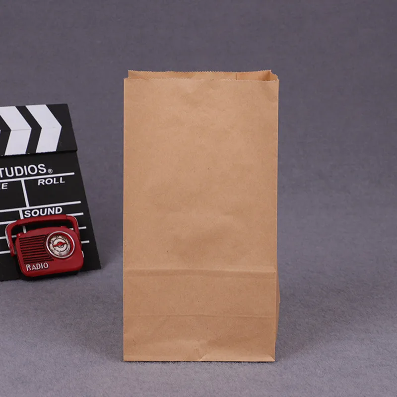 10 шт. крафт Бумага сумки Еда Чай небольшие подарочные пакеты Сэндвич Хлеб