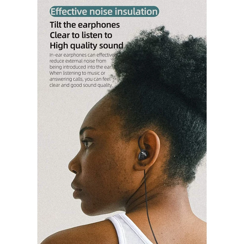 CCA CSA In Ear Wired Earphone Monitor Headphones Noise Reduction Earbuds Sport Headset With Mic | Электроника