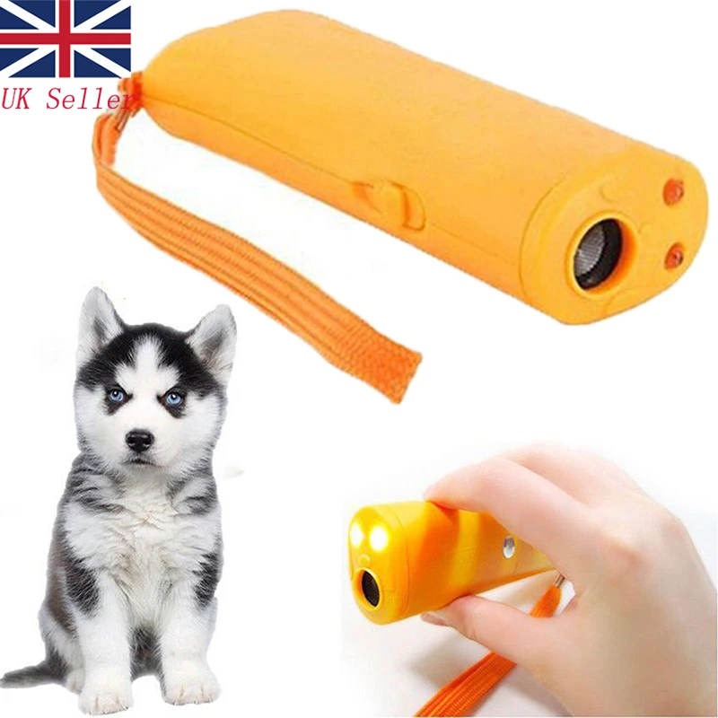 

Ultrasonic Anti Barking Pet Dog Repeller Train Control Device Bark Stop Trainer activate visual additive activation to dogs cats