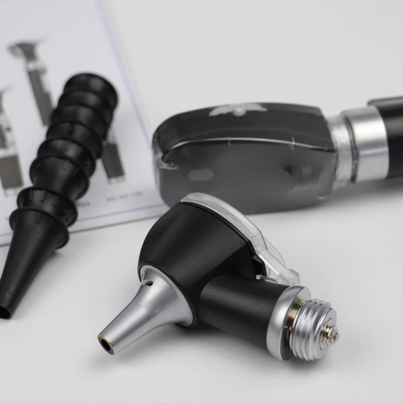 Профессиональный ENT диагностический комплект Портативный эндоскоп офтальмоскоп