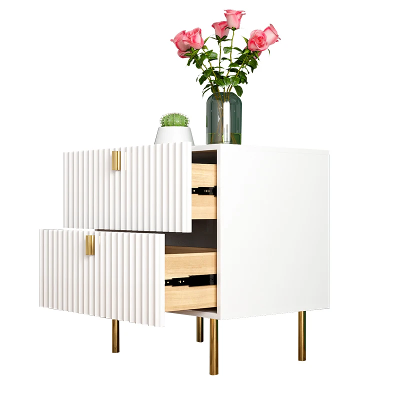 

Simple modern bedside cabinet Nordic bedside small cabinet mini storage cabinet bedroom locker multi-layer drawer furniture