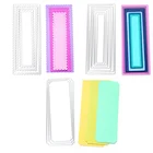 Металлические режущие штампы для скрапбукинга, сшитые вложенные зубчатые прямоугольники для рукоделия, скрапбукинга, тиснения, бумажных открыток, трафареты 2021