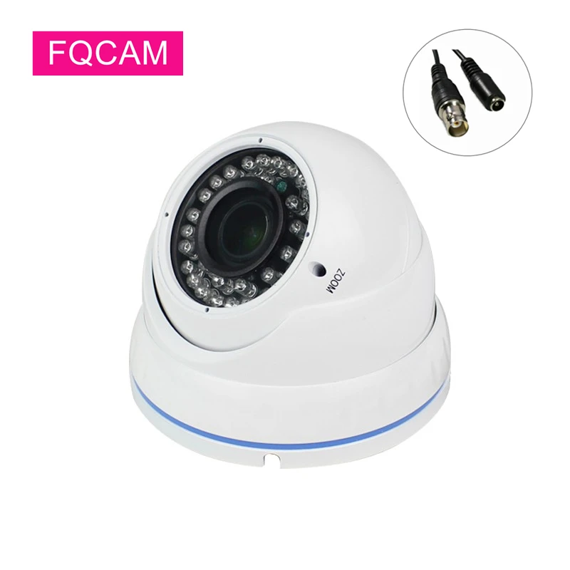 

5MP AHD Varifocal Cameras Surveillance 4 IN 1 Vandalproof Night Vision Device Home Security Camera with 2.8-12mm Manual Lens